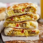 Breakfast-Stuffed-Cottage-Cheese-English-Muffins-Recipe