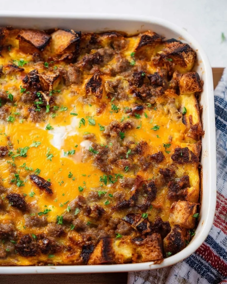 Sausage-and-Egg-Breakfast-Casserole-Recipe
