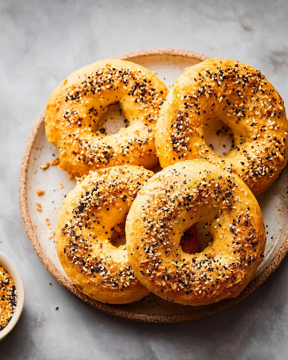 Cottage Cheese Bagels