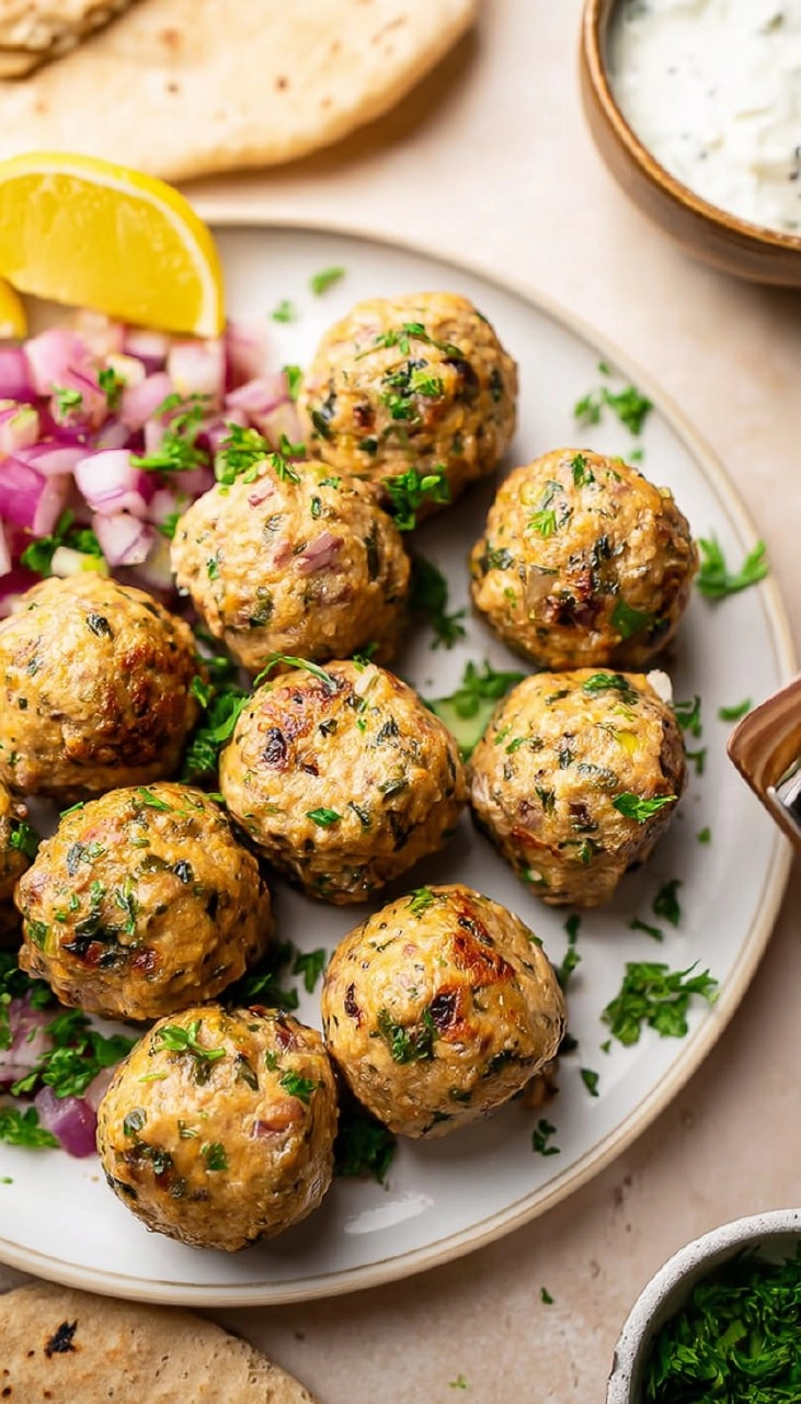 Greek Turkey Meatballs