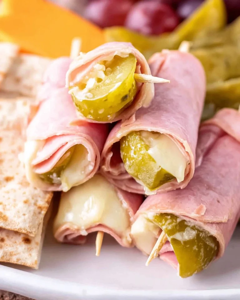 Ham-And-Pickle-Roll-Ups-Recipe