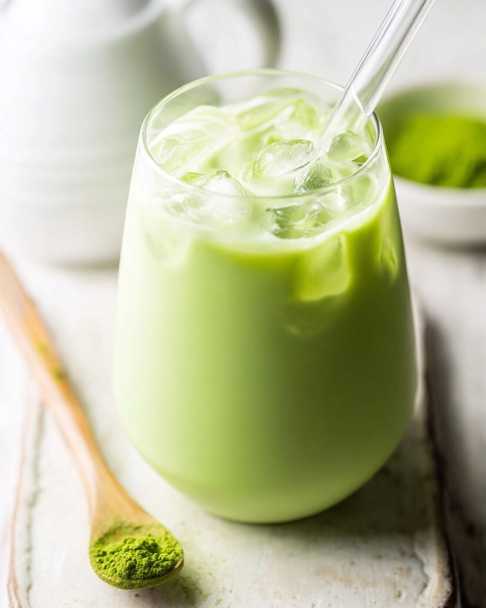 Iced Matcha Latte