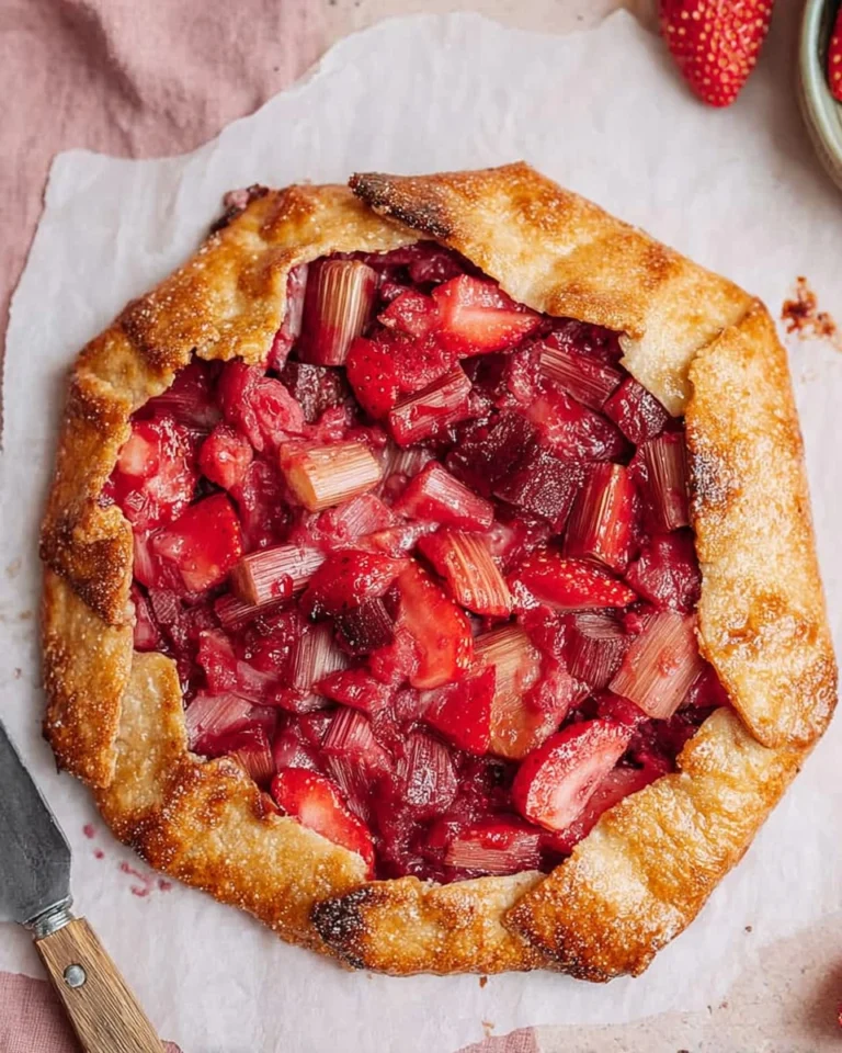 Strawberry-Rhubarb-Galette-Recipe