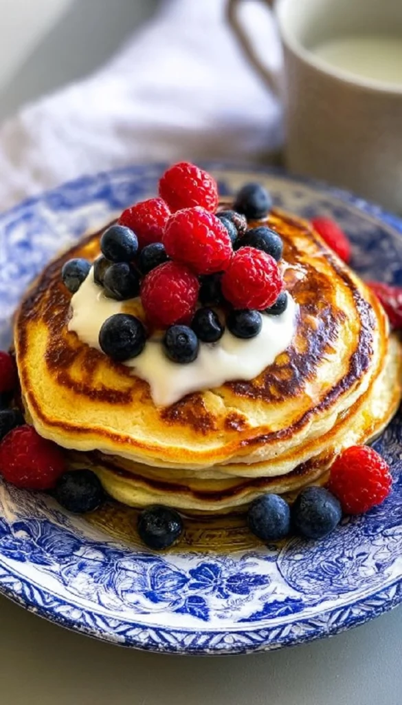 Cottage-Cheese-Pancakes-with-Fat-Free-Cottage-Cheese-Recipe