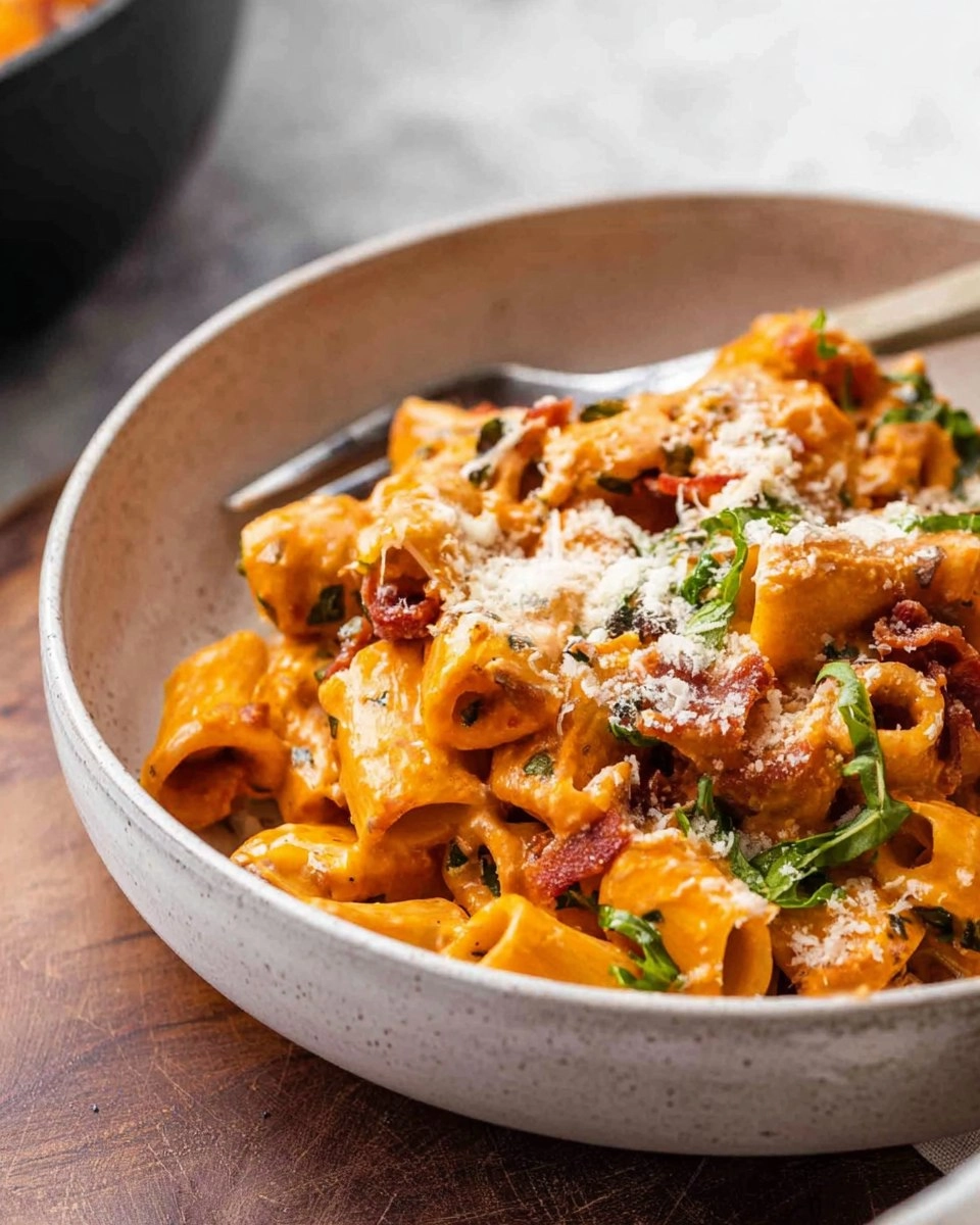 Creamy Bacon and Tomato Pasta 98 Creamy Bacon and Tomato Pasta