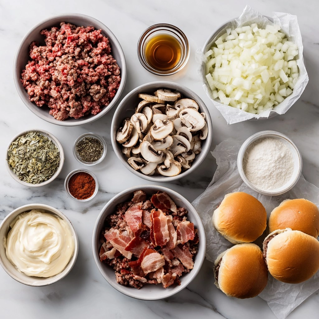 Hamburger Stroganoff Sloppy Joes